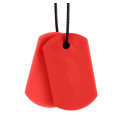 Ark collier à mastiquer modèle Chew tags (2 pendentifs)
