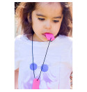 Ark collier à mastiquer modèle Chew tags (2 pendentifs)