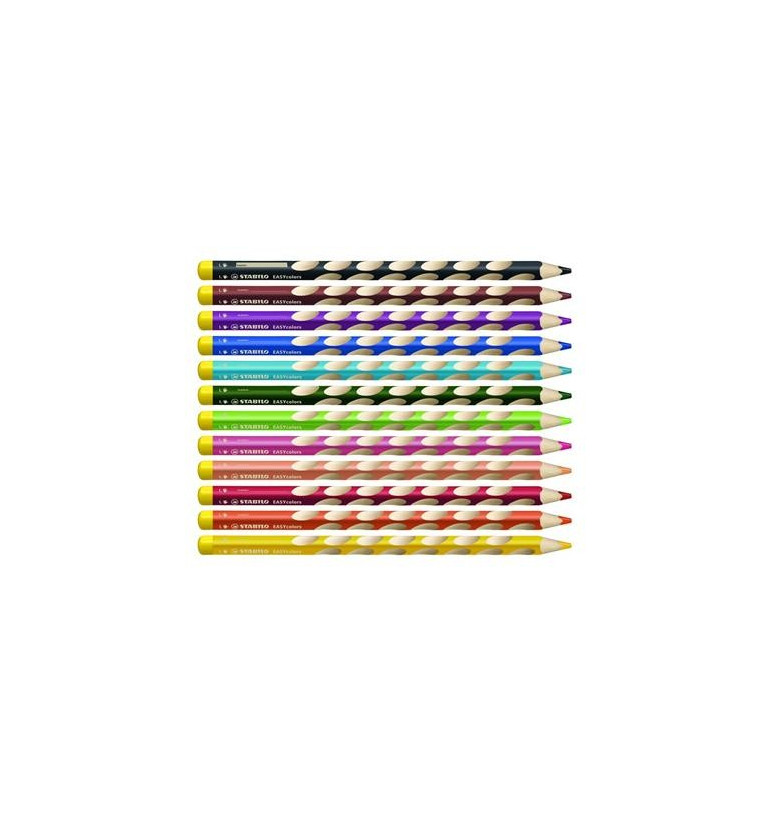 CRAYONS DE COULEUR EASY PAR 12