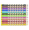 12 crayons de couleur ergo droitier ou gaucher Easy Color Stabilo