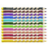 12 crayons de couleur ergo droitier ou gaucher Easy Color Stabilo