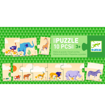 Djeco - Puzzles éducatif bois - 1-10
