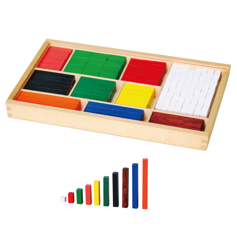 Réglettes Cuisenaire en bois