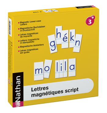 Alphabet magnétique dyslexique