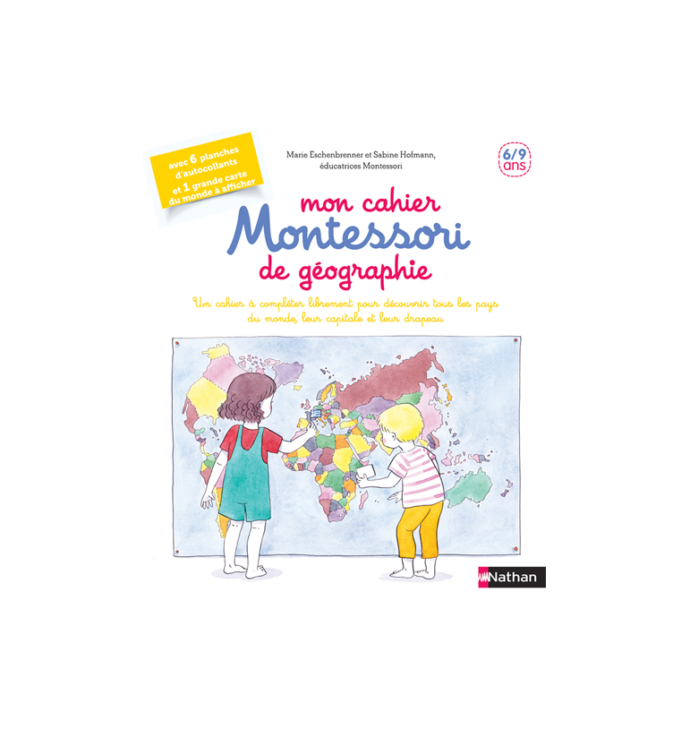 Cahier-journal de l'élève Montessori 6/12 ans SEMAINIER – Sahi Boutique
