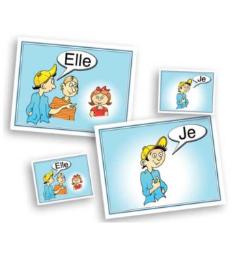 Jeu De Cartes Flash Sur Les Pronoms Sujets