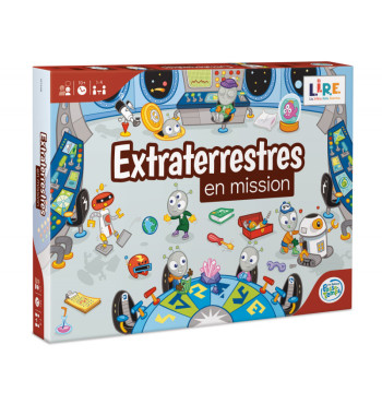 Jeu interactif de lecture: Mission dans l\'espace