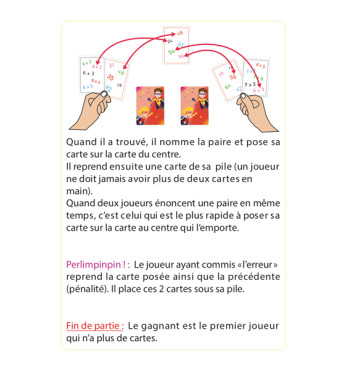 Jeu de calcul tables de multiplication tam tam - Polipetitpois