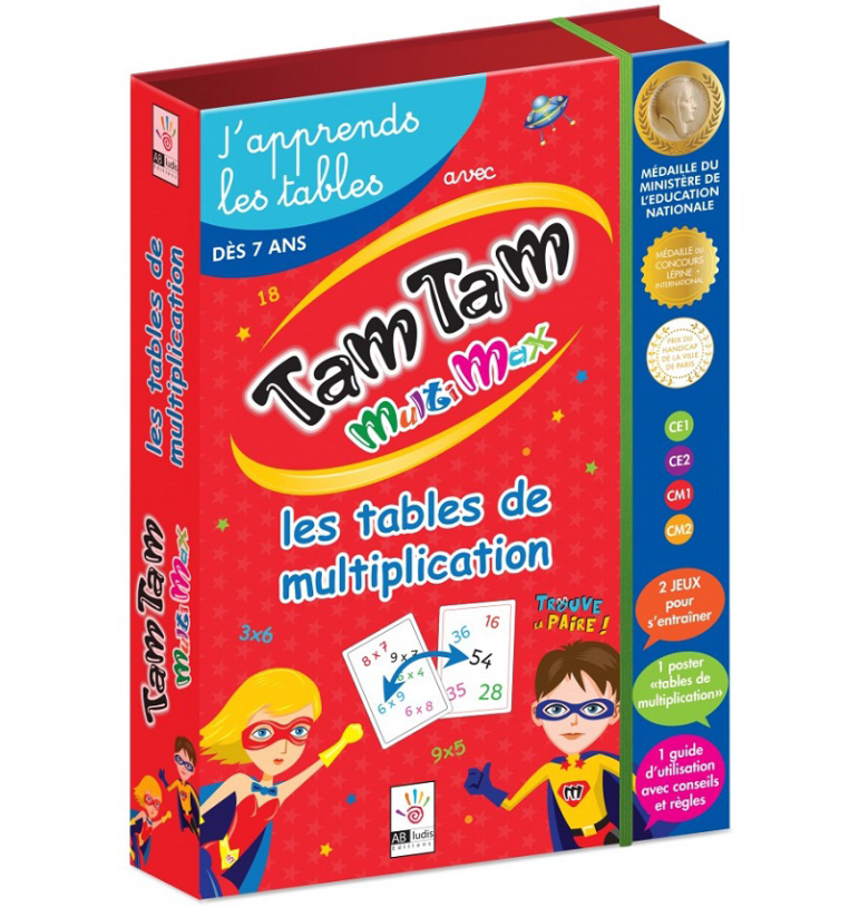 Poster : mes astuces pour apprendre les tables de multiplication